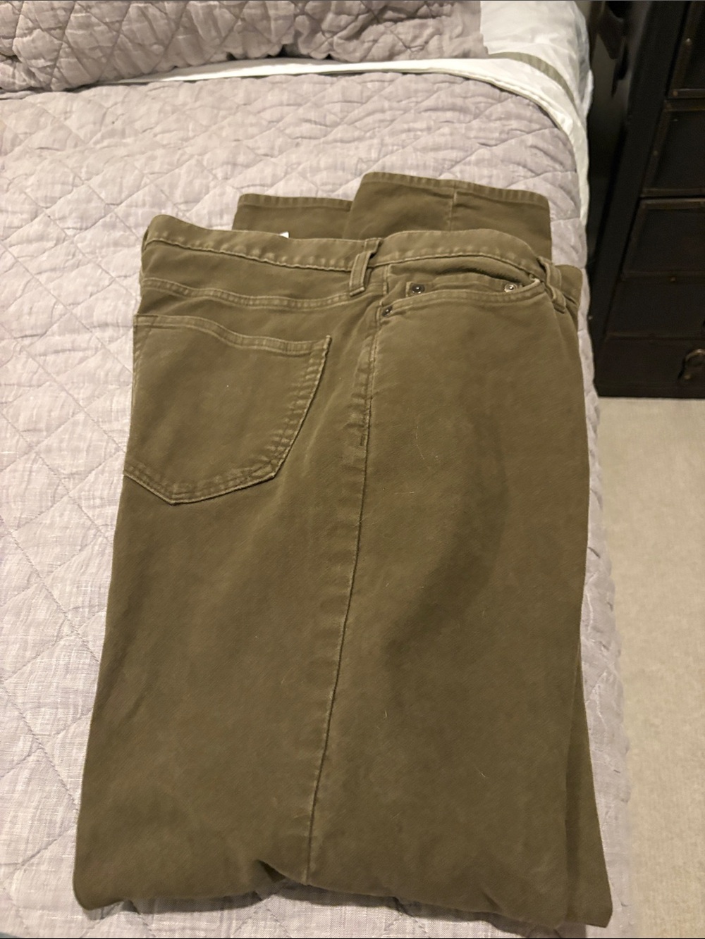 Banana Republic Olive Green Men's Chinos